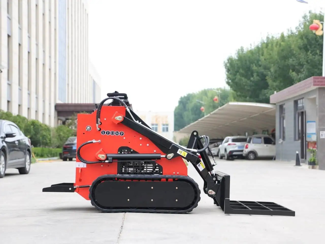 Skid Steer Loader Land Leveler Attachment