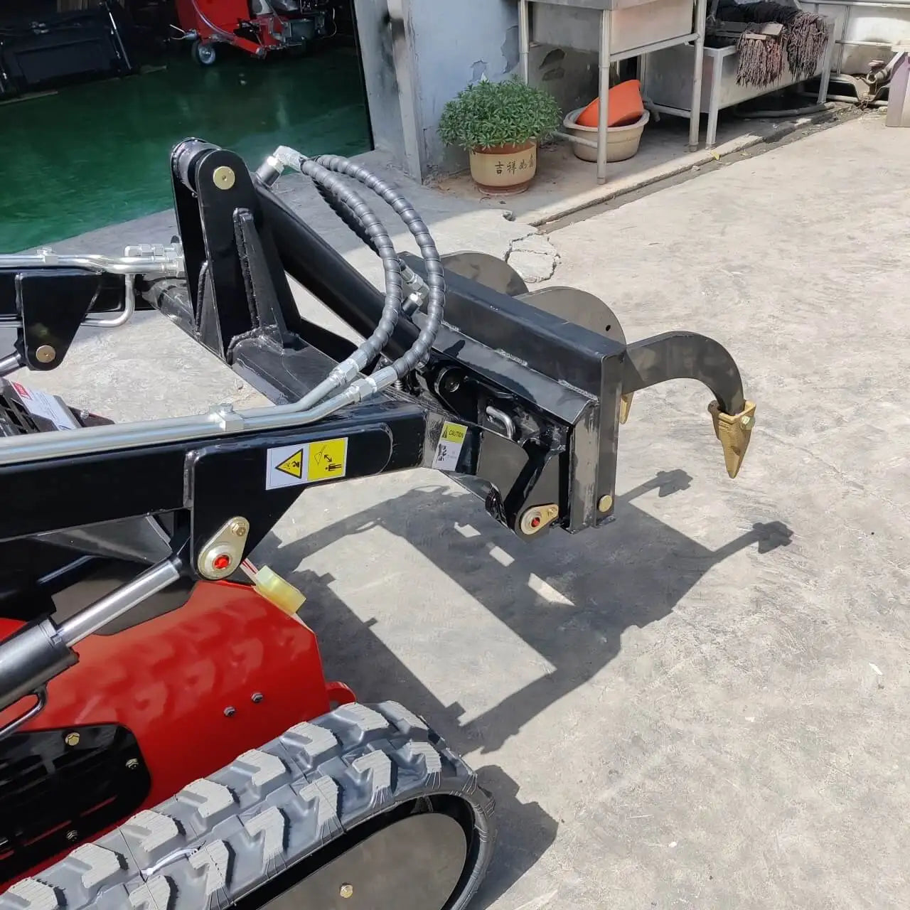 Skid Steer Loader Ripper Attachment
