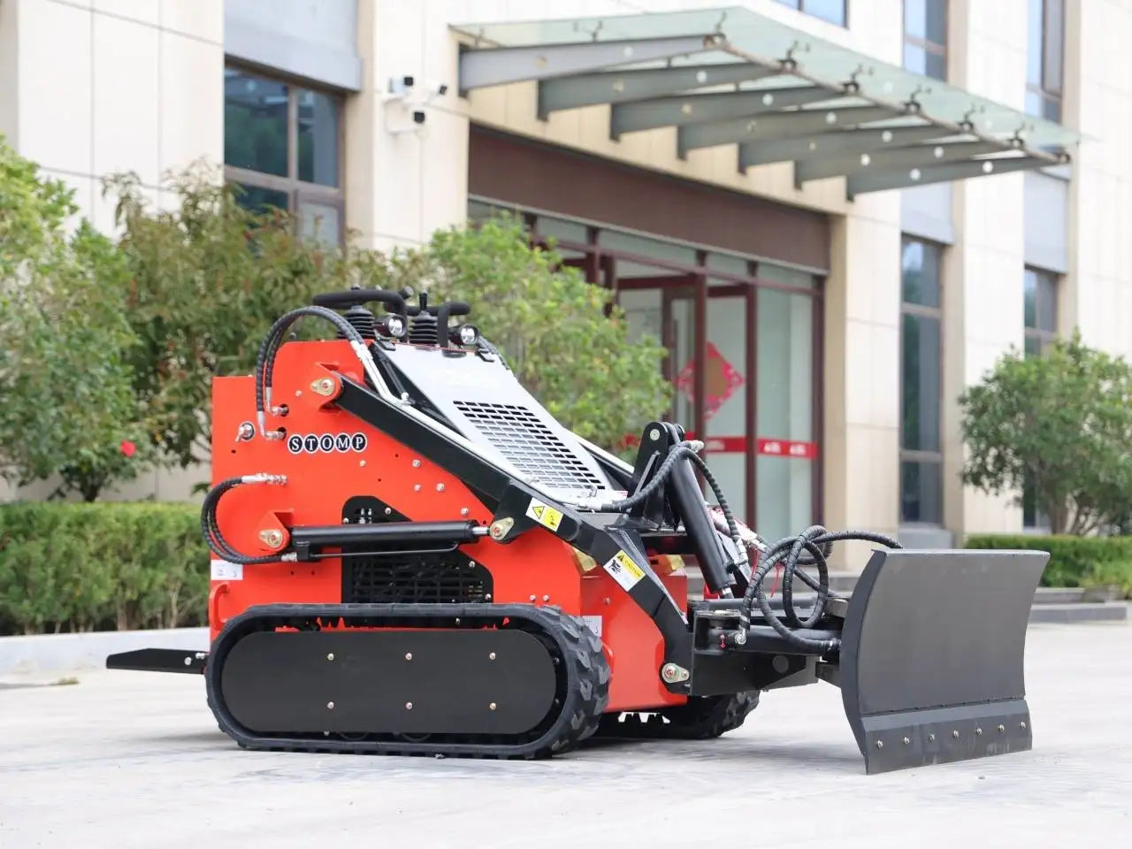 Skid Steer Loader Bull Dozer Attachment USA