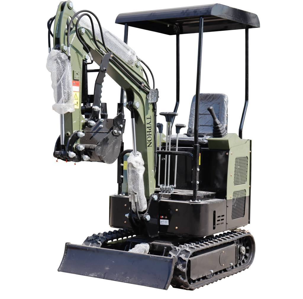 TYPHON TERROR XV STORM Mini Excavator – 1.05 Ton Trench Digger Engine USA