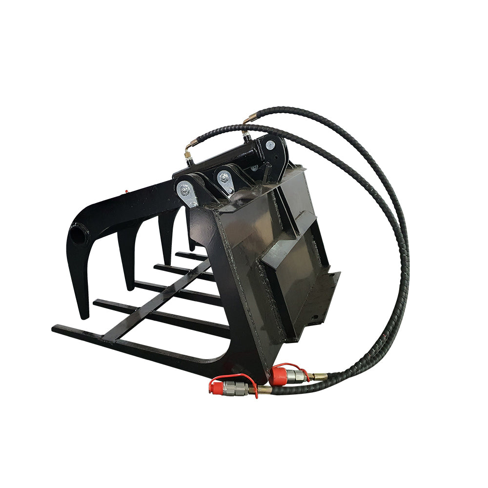 39" Hydrualic Grapple Mini Skid Steer Wood Grabber |AGT-M-HGB