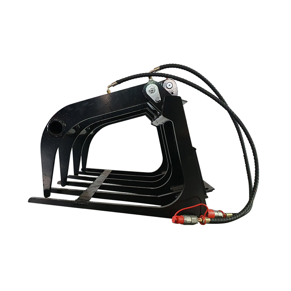 39" Hydrualic Grapple Mini Skid Steer Wood Grabber |AGT-M-HGB