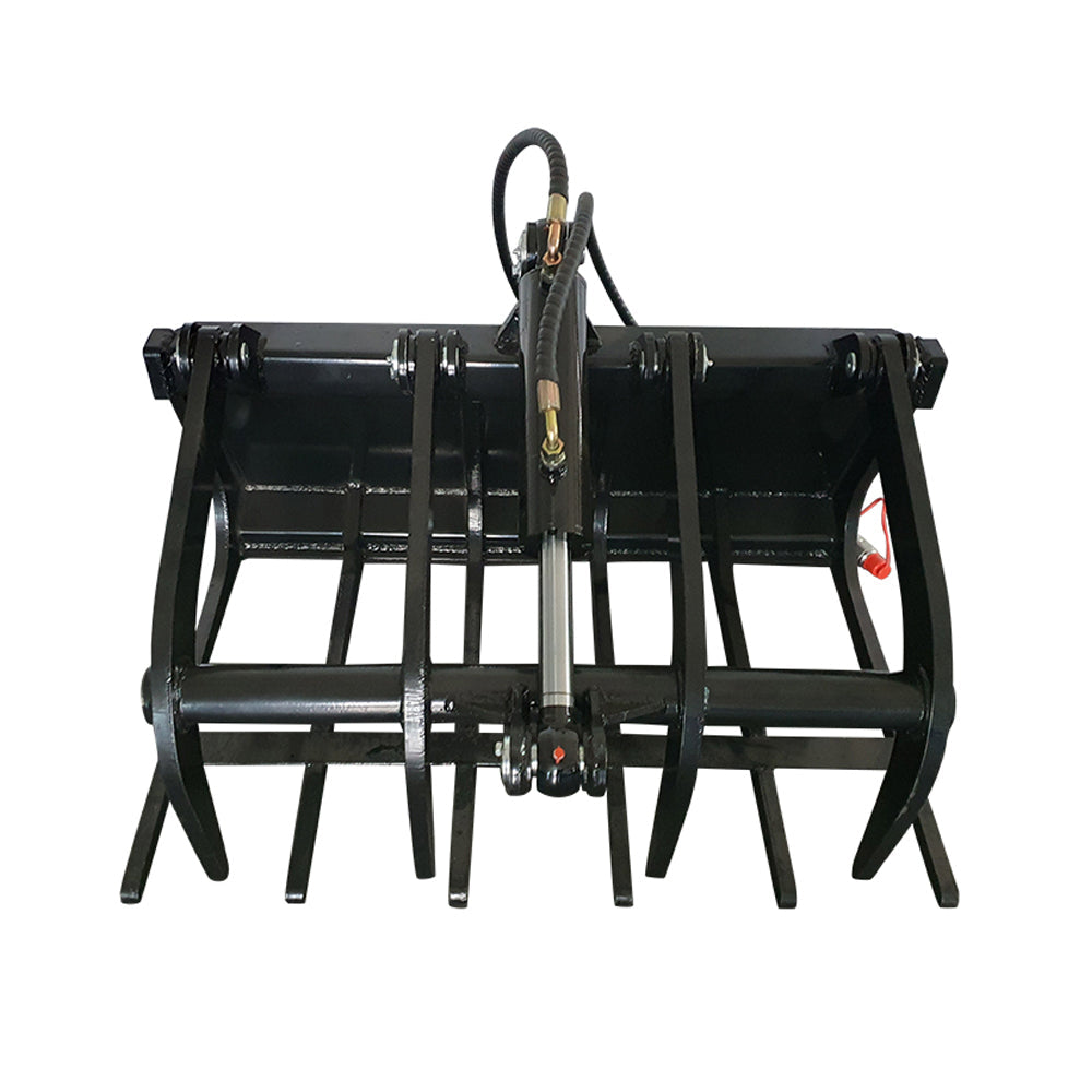 39" Hydrualic Grapple Mini Skid Steer Wood Grabber |AGT-M-HGB