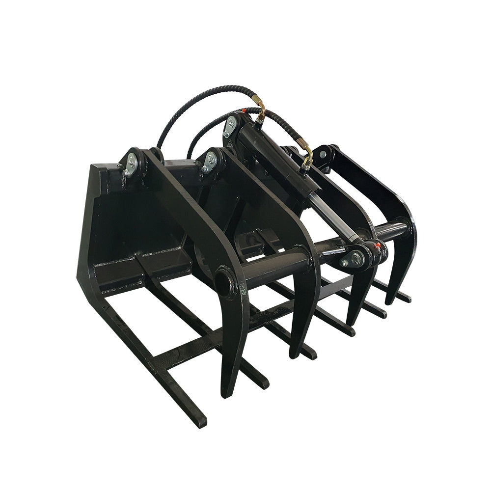39" Hydrualic Grapple Mini Skid Steer Wood Grabber |AGT-M-HGB