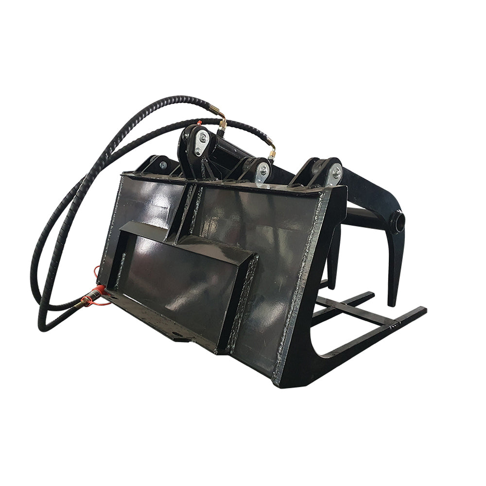39" Hydrualic Grapple Mini Skid Steer Wood Grabber |AGT-M-HGB