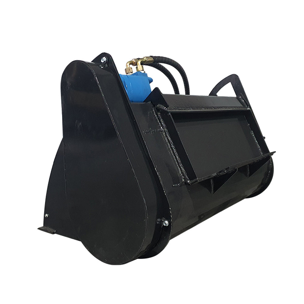 AGT 40" Concrete Cement Mixer Bucket 196kg Attachment for Mini Skid Steer Loaders| AGT-M-BKM