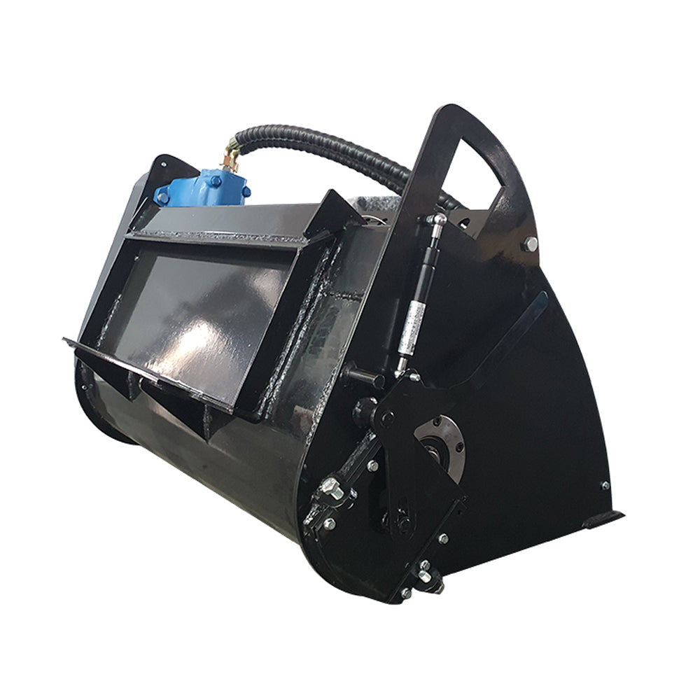 AGT 40" Concrete Cement Mixer Bucket 196kg Attachment for Mini Skid Steer Loaders| AGT-M-BKM