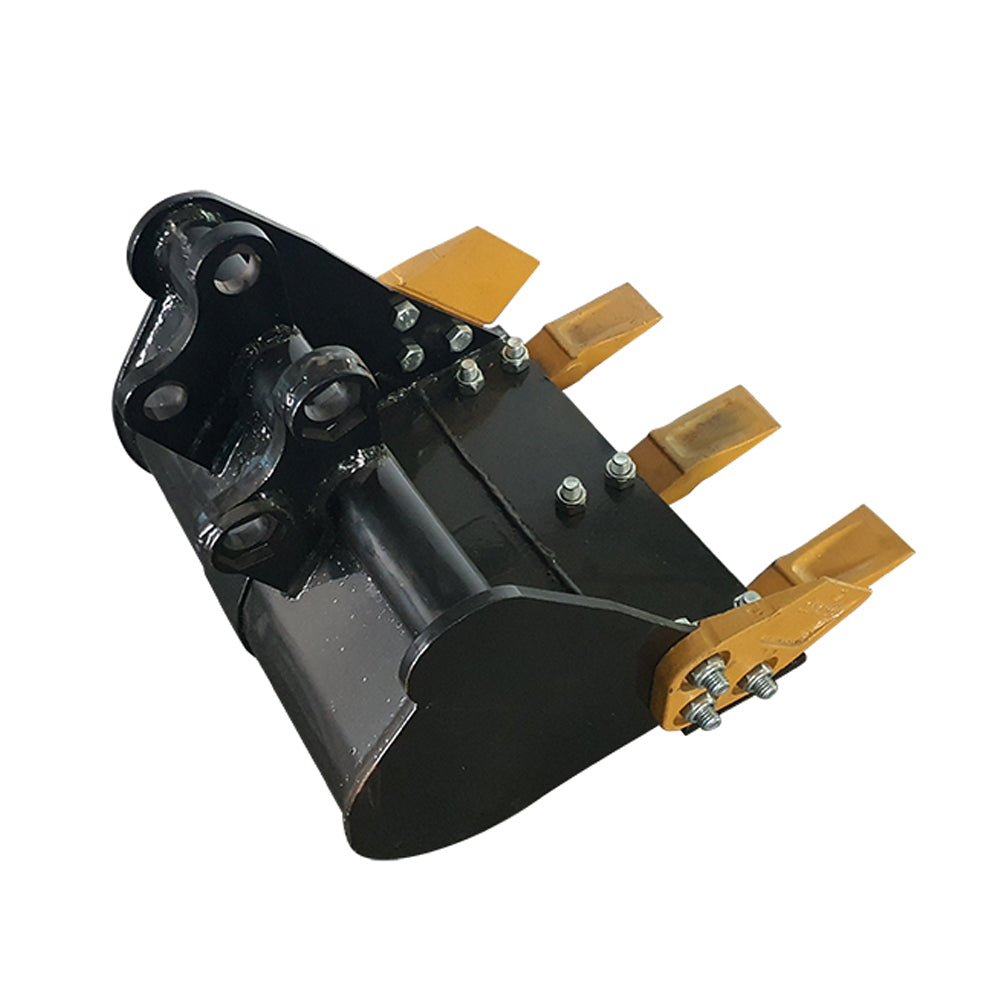 600mm Bucket 24" Bucket with tooth for 1 Ton 2 Ton Mini Excavator |12EX-WD24