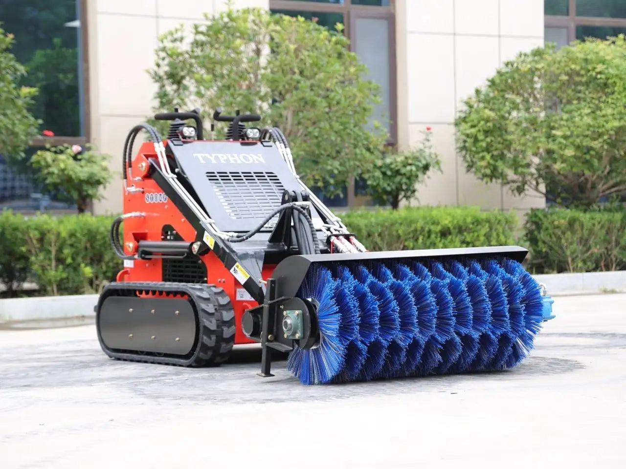 Skid Steer Loader Sweeper Attachment USA