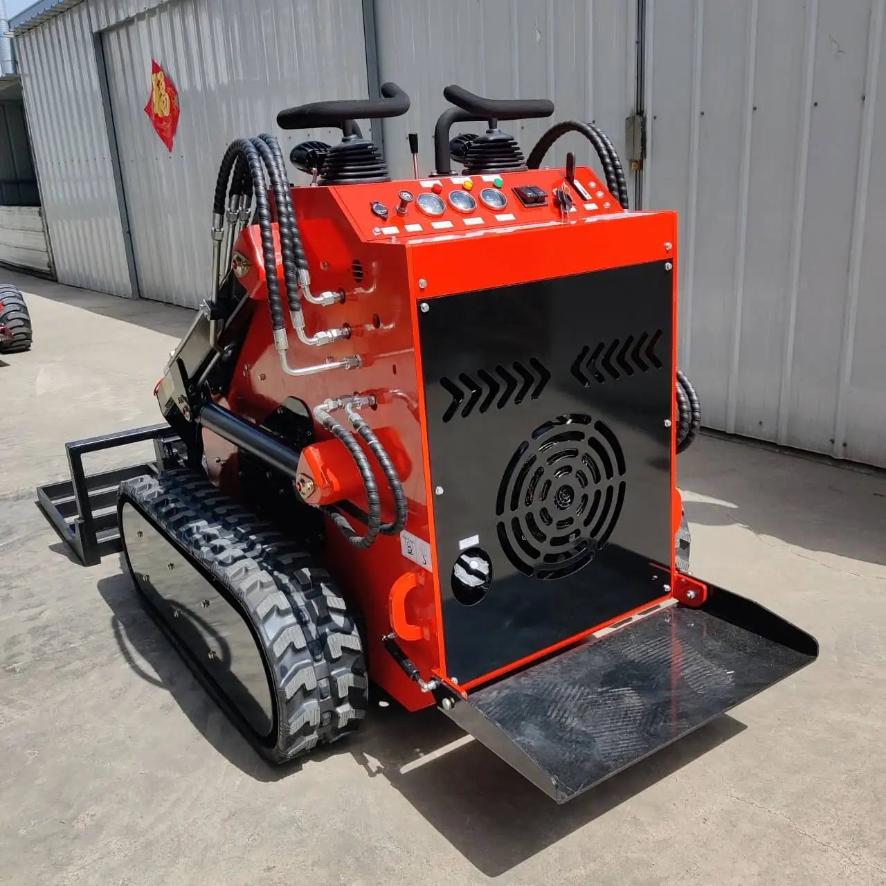 Skid Steer Loader Land Leveler Attachment