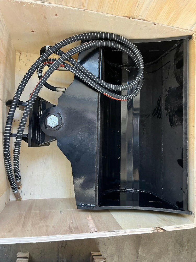 24", 32“ and 40”Tilt Bucket | Compatible with all 12 series AGT Made Mini Excavators