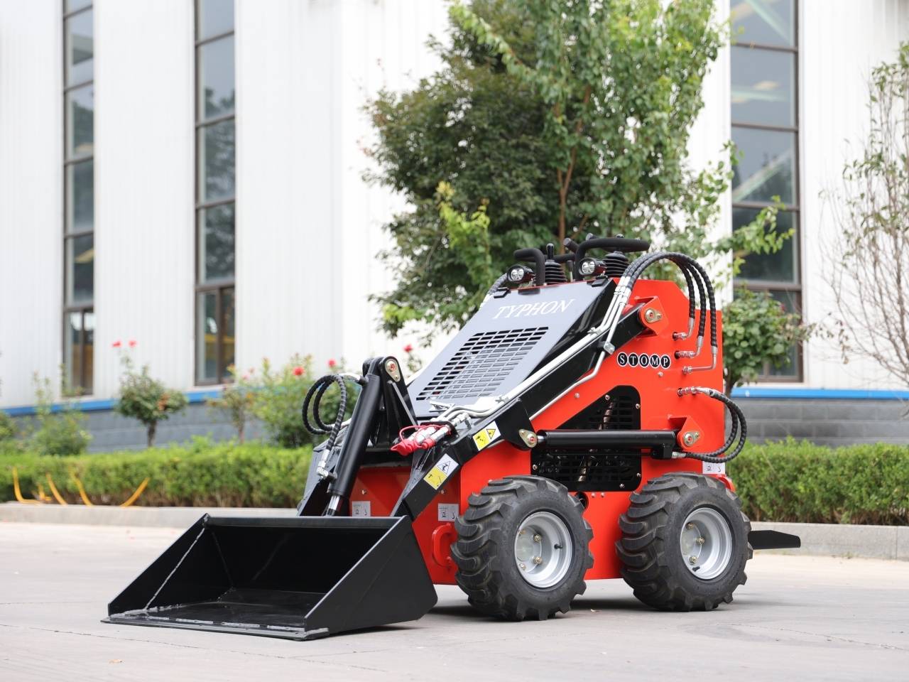 Brand New TYPHON STOMP 1800lbs Mini Skid Steer Loader 23HP Wheel Gas EPA B&S Engine USA