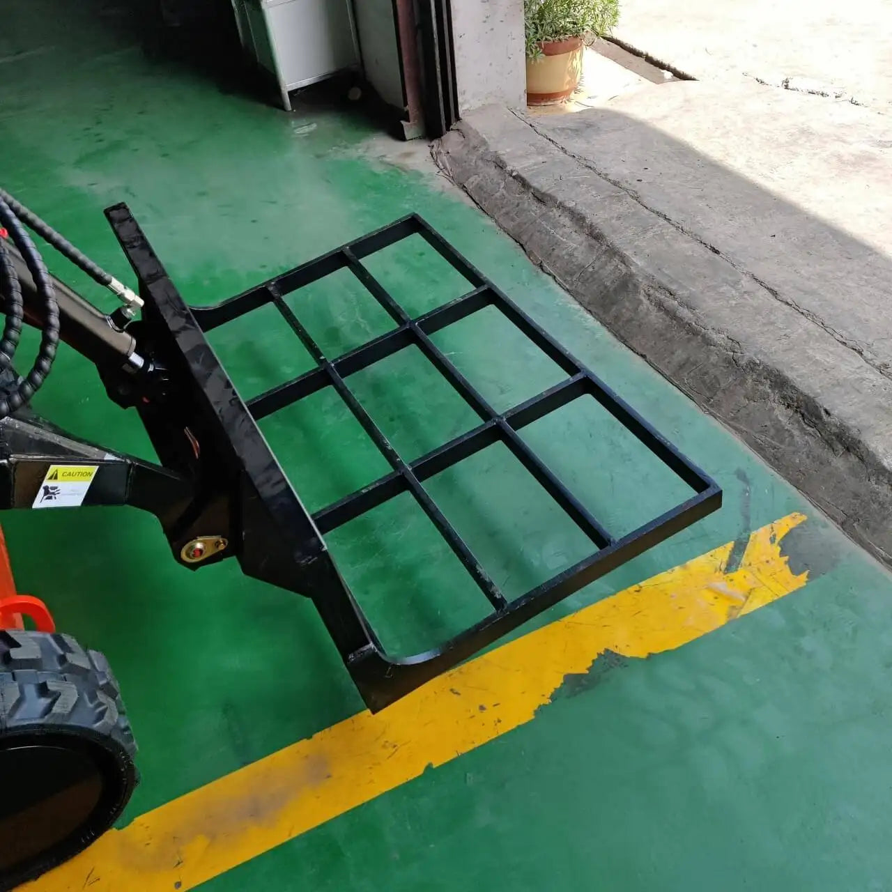 Skid Steer Loader Land Leveler Attachment