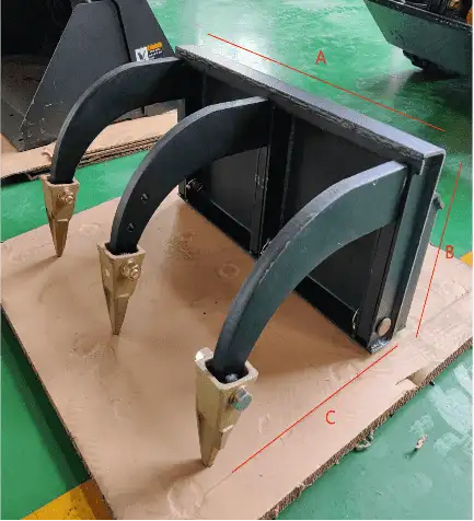 Skid Steer Loader Ripper Attachment