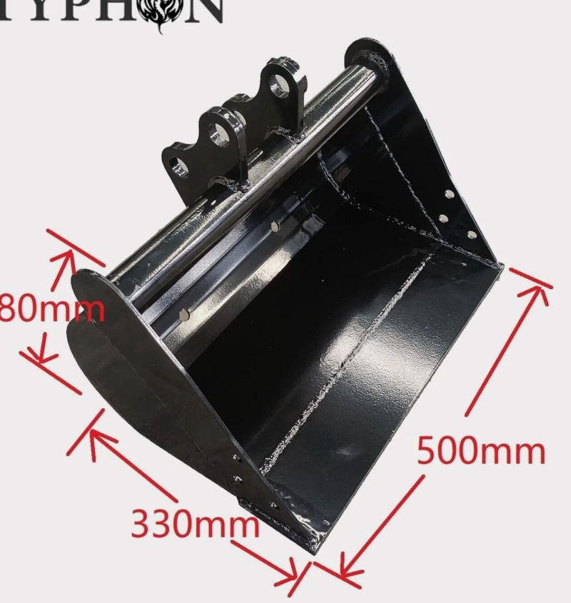11-in-1 Mini Excavator Attachment Combo Kit All Essential Tools for Worksites
