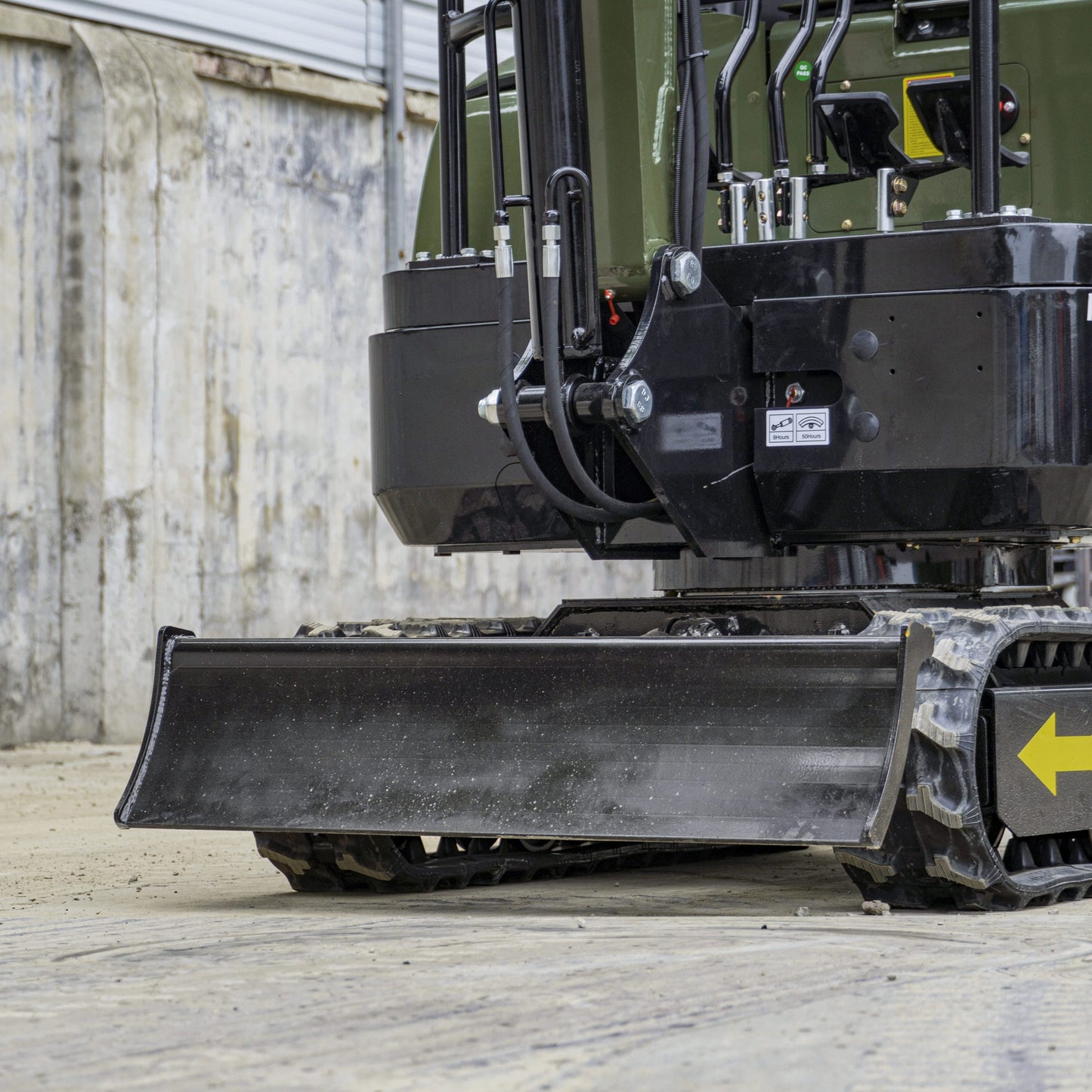 TYPHON TERROR XIII PRO STORM Mini Excavator – 1.3 Ton Trench Digger with Canopy, Hydraulic Thumb Clip, 22.1hp Honda Engine USA