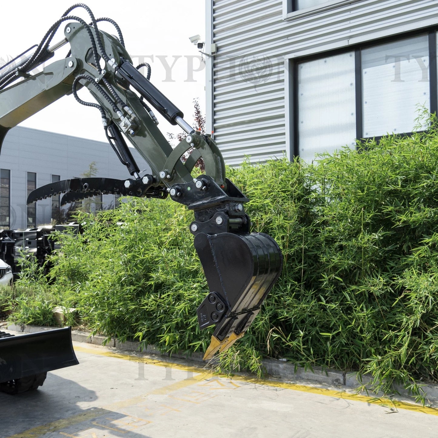 Narrow Bucket Attachment for 2-3 ton Mini Excavator Trenching Bucket 300mm