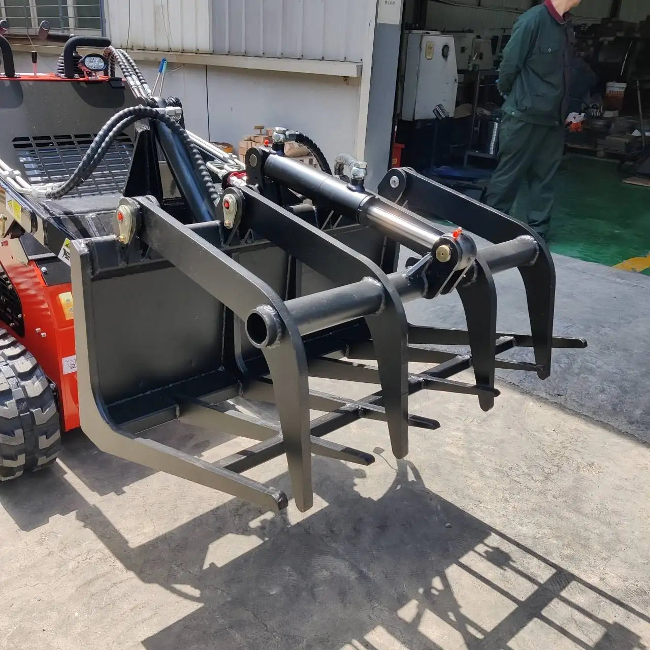 Skid Steer Loader Grappler Grapple Grabber Attachment USA