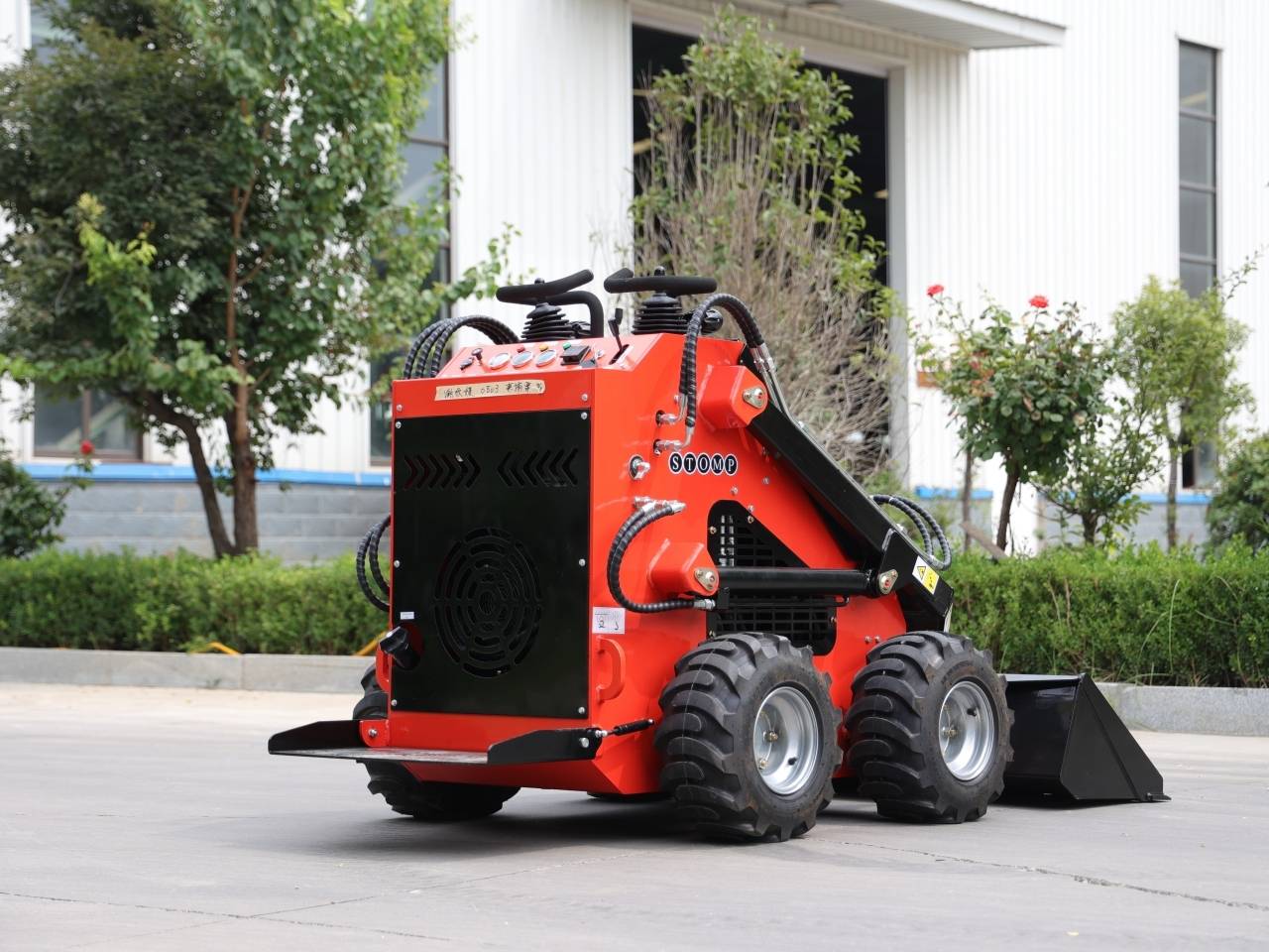 Brand New TYPHON STOMP 1800lbs Mini Skid Steer Loader 23HP Wheel Gas EPA B&S Engine USA