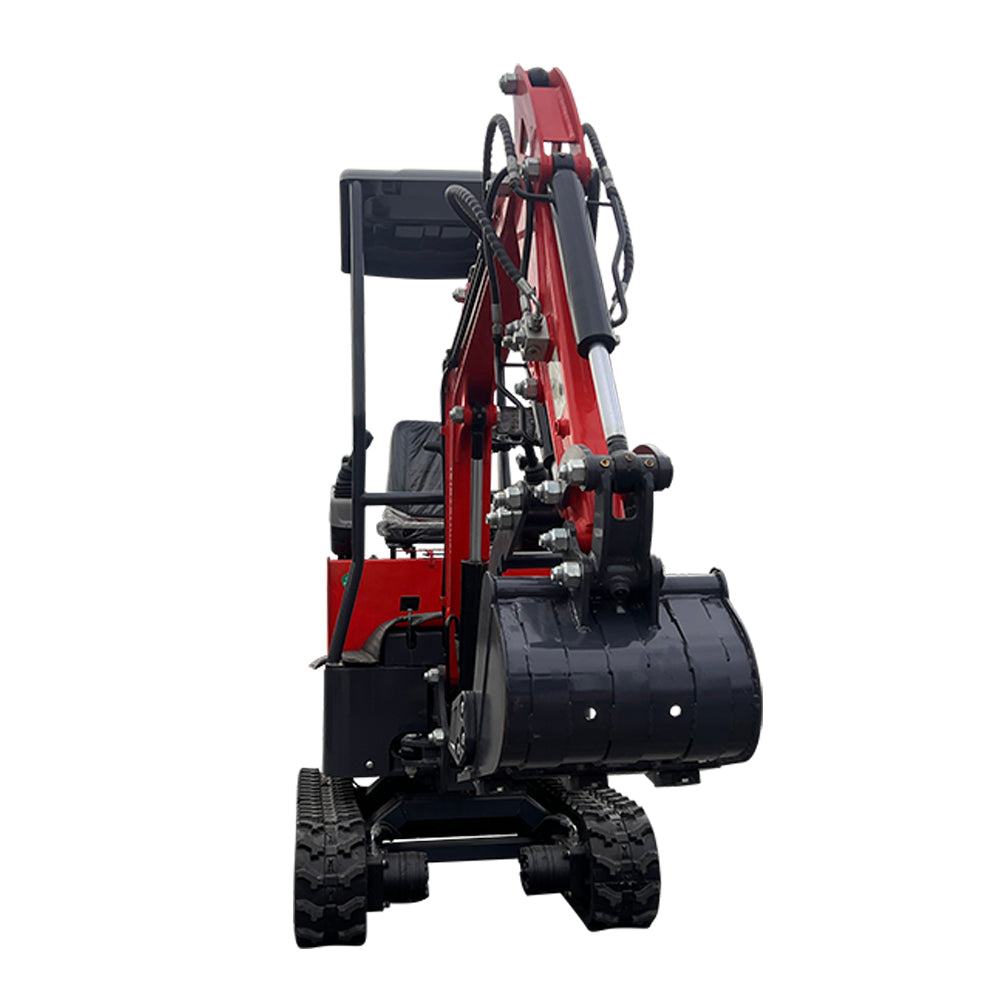 AGT-DM12X-C 1-Ton 13.5 HP Gasoline Mini Excavator with Hydraulic Thumb, and Pilot System, B&S Engine