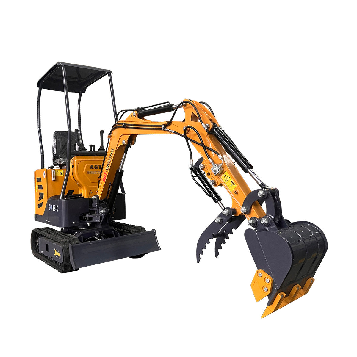 AGT-DM12-C 1-Ton 13.5 HP Gasoline Mini Excavator with B&S Engine