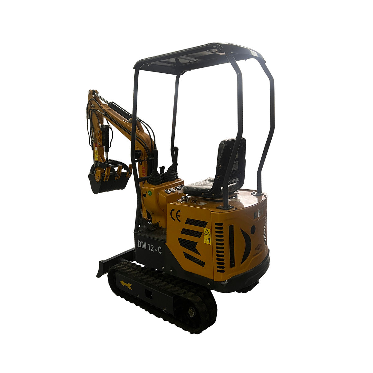AGT-DM12-C 1-Ton 13.5 HP Gasoline Mini Excavator with B&S Engine