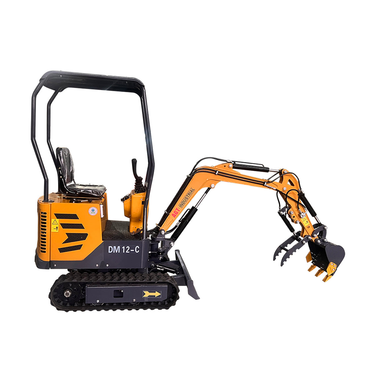 AGT-DM12-C 1-Ton 13.5 HP Gasoline Mini Excavator with B&S Engine