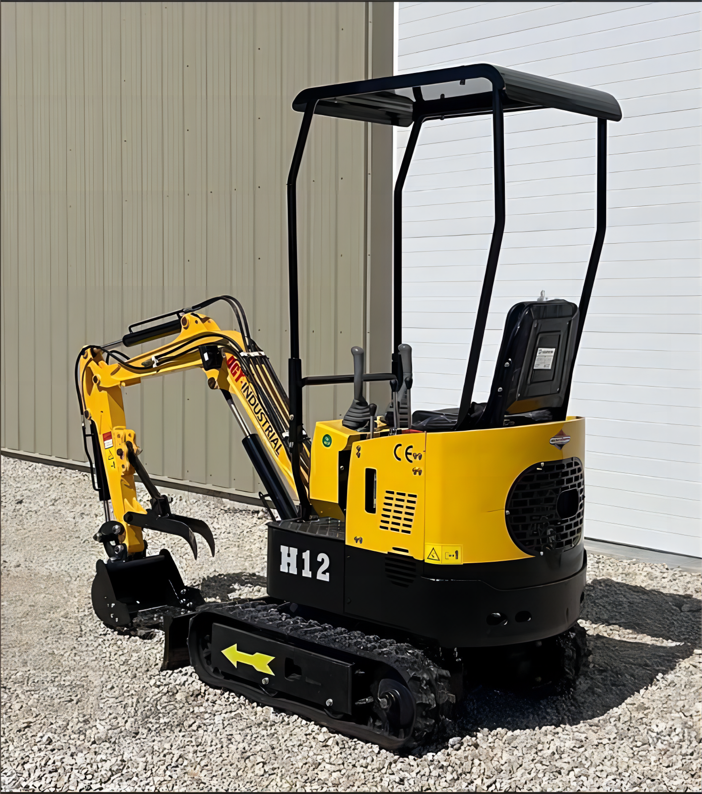 AGT-H12 1-Ton 13.5 HP Mini Excavator with B&S Engine