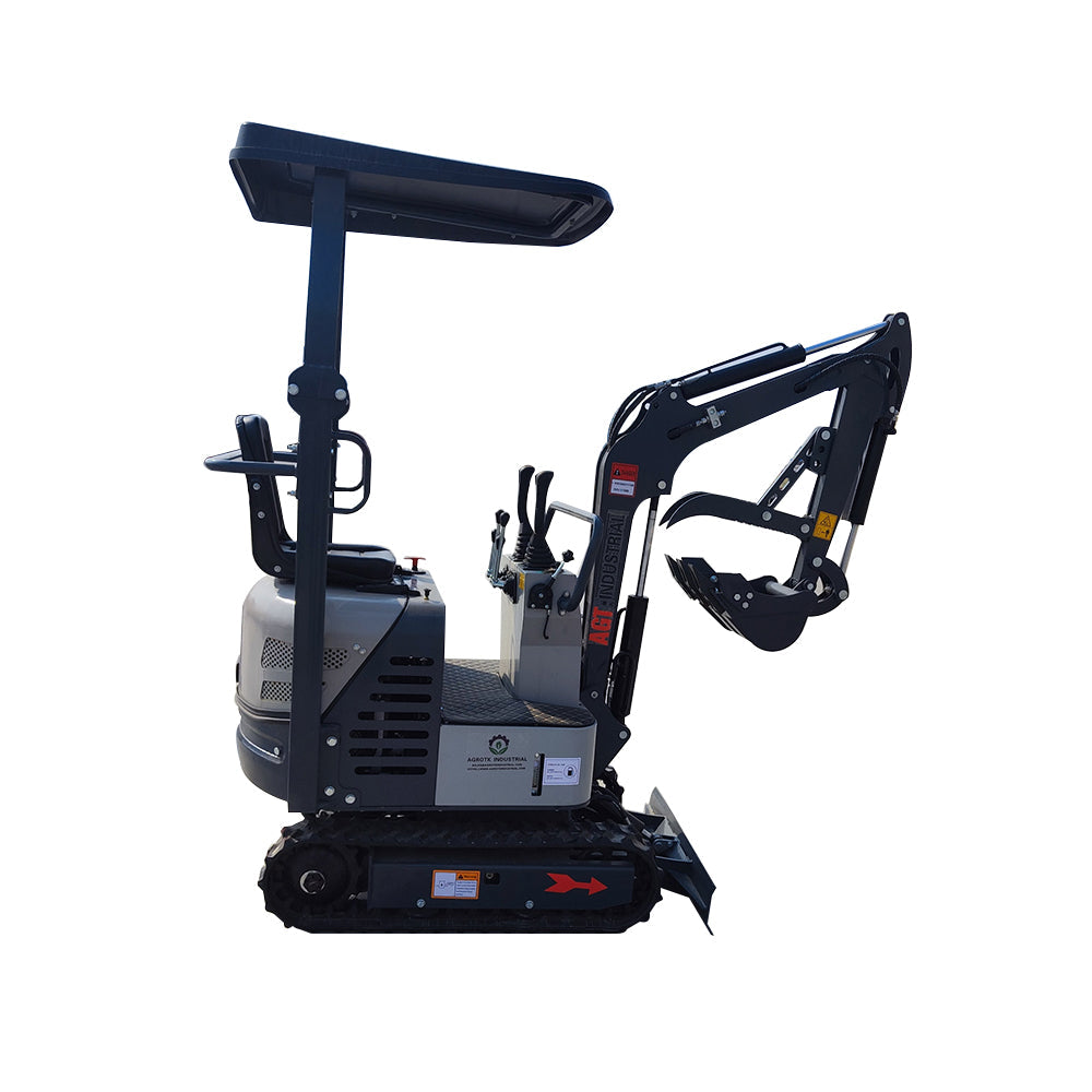 AGT-L12 1-Ton 7.6 HP Gasoline Mini Excavator With KOOP Engine