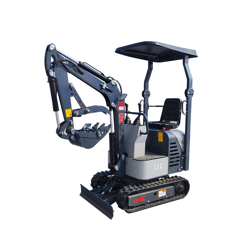 AGT-L12 1-Ton 7.6 HP Gasoline Mini Excavator With KOOP Engine