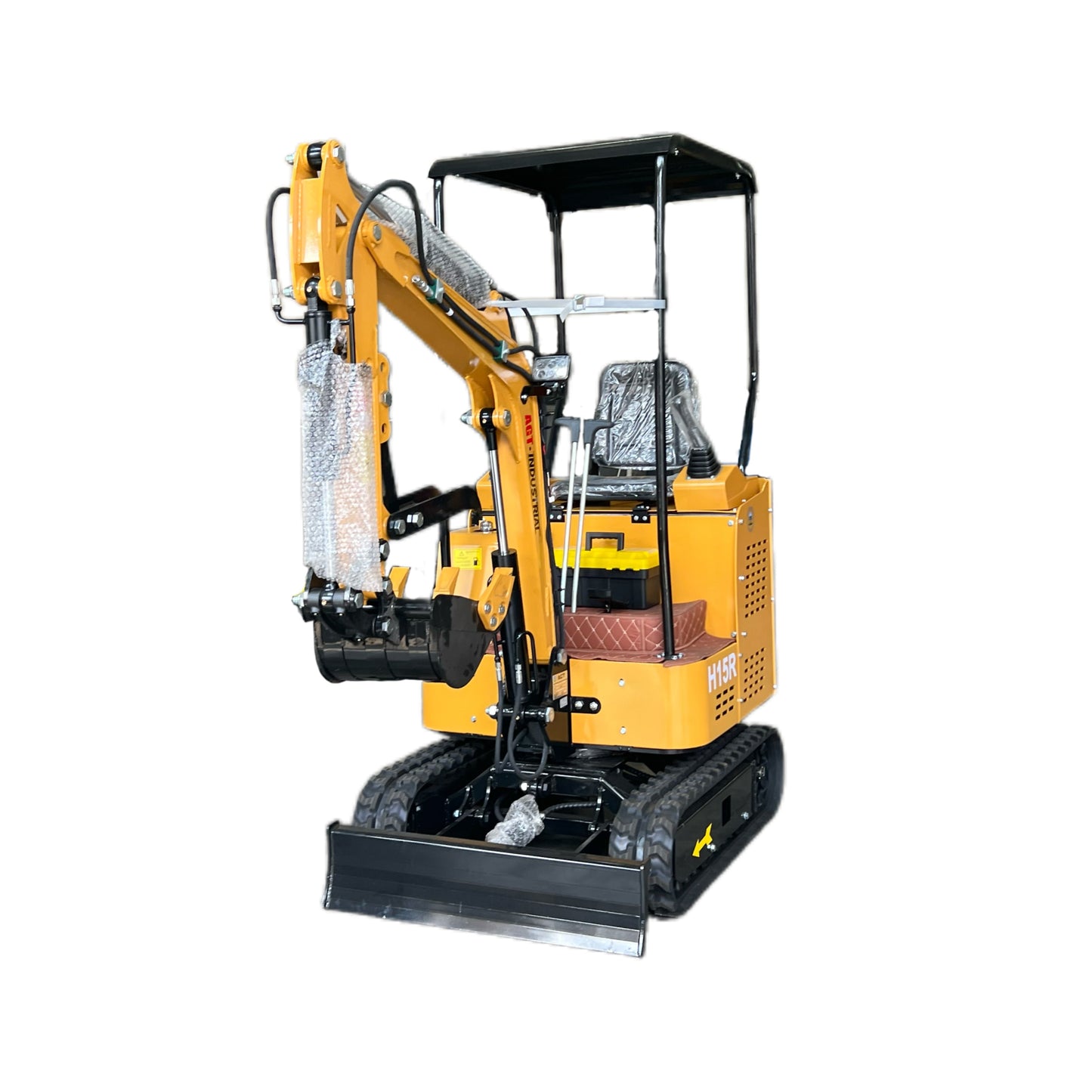 AGT-H15R 1-Ton 13.5 HP Gasoline Mini Excavator with RATO Engine & Pilot System
