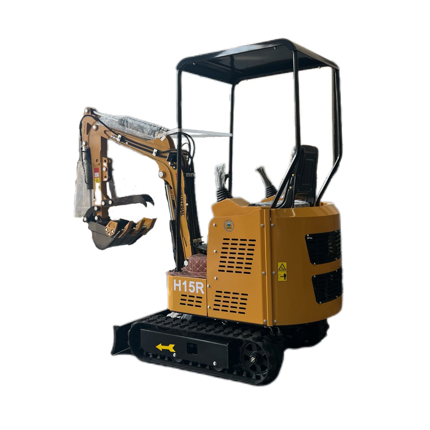 AGT-H15R 1-Ton 13.5 HP Gasoline Mini Excavator with RATO Engine & Pilot System