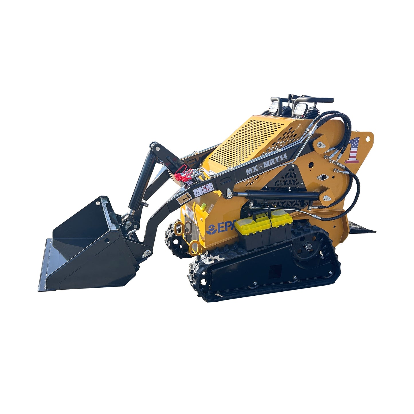 AGT-MX-MRT14 0.7-Ton 13.5HP Stand-On Mini Skid Steer With RATO Engine