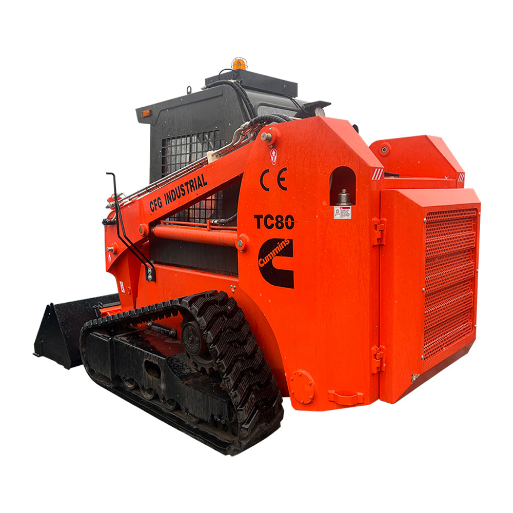 AGT-TC80 4.5-Ton 74.8 HP Skid Steer with Cummings Diesel Engine