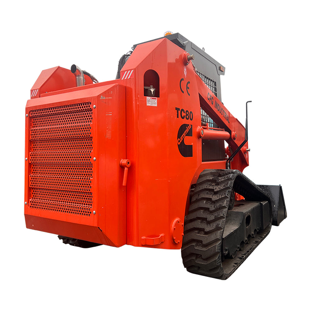 AGT-TC80 4.5-Ton 74.8 HP Skid Steer with Cummings Diesel Engine