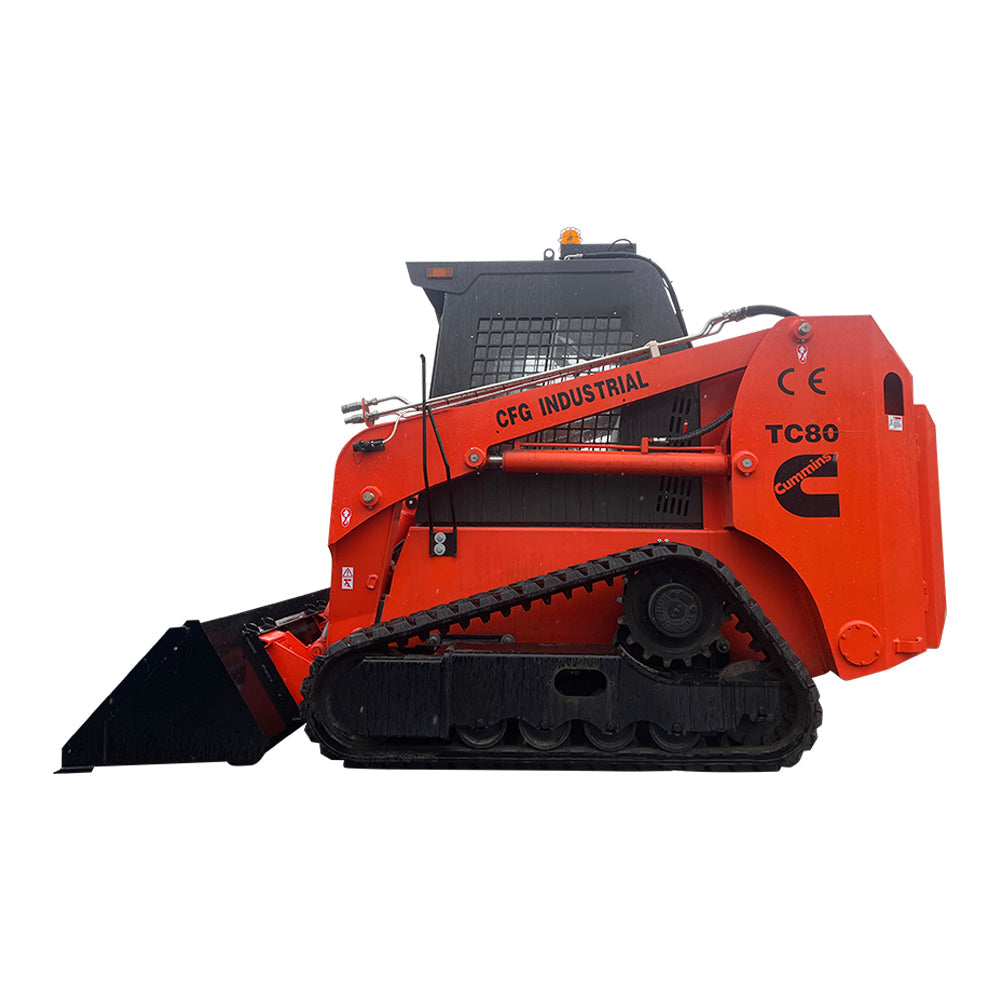 AGT-TC80 4.5-Ton 74.8 HP Skid Steer with Cummings Diesel Engine