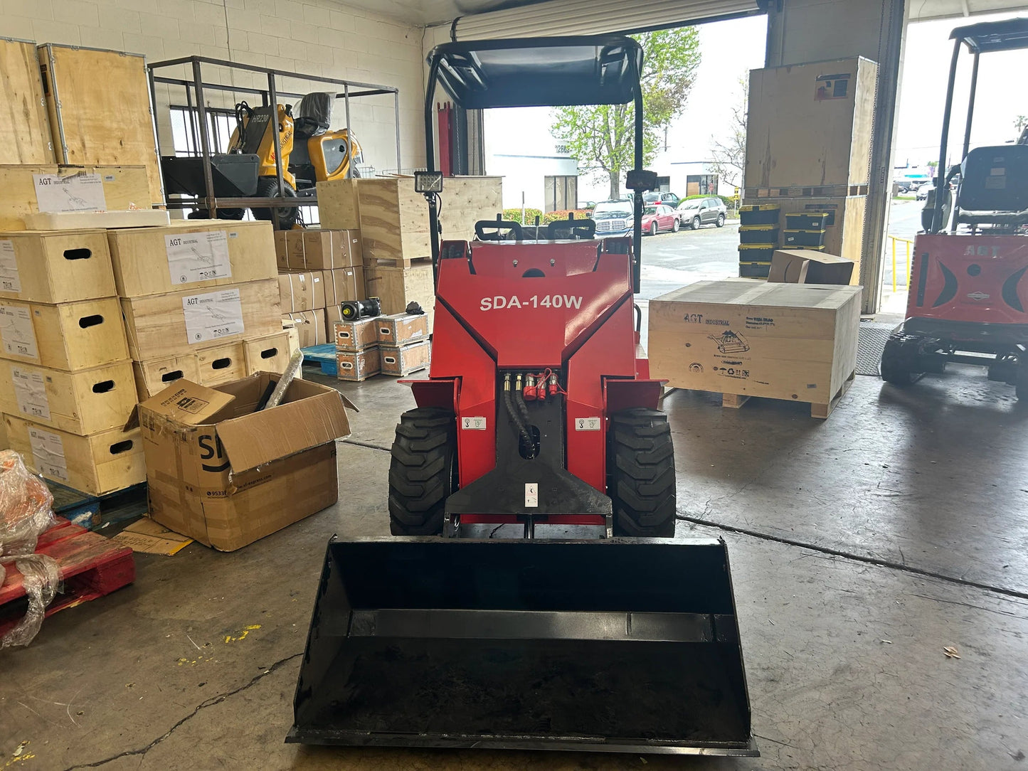 AGT-SDA-140W 0.9-Ton Mini Track Loader