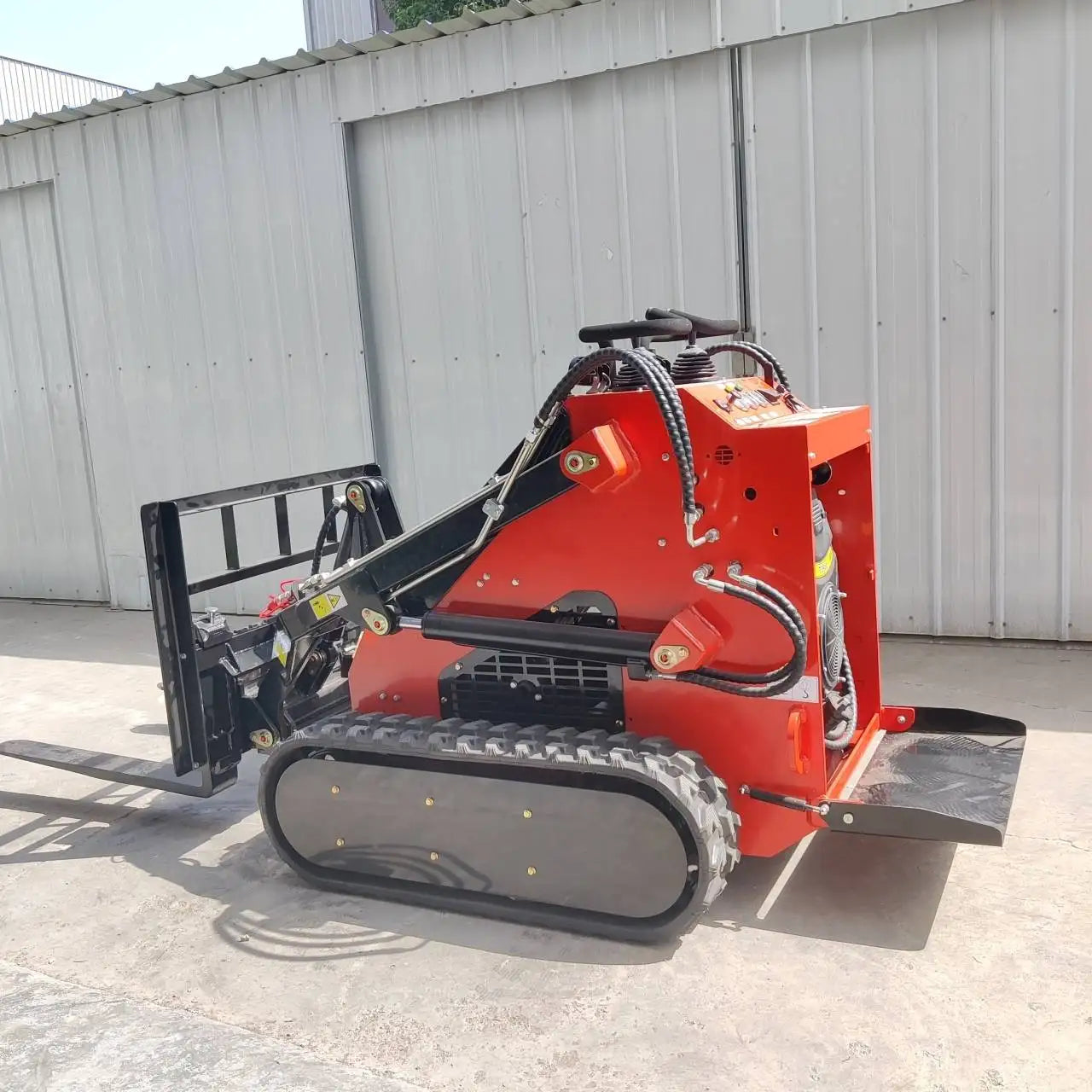 Skid Steer Loader Fork Pallet Attachment USA