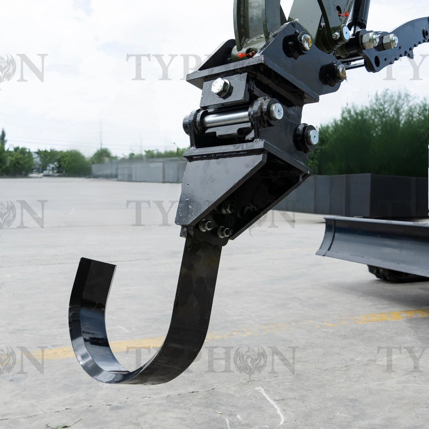 Tree Digging Blade Attachment Root Cutting Digging Blade For 2-3 ton Excavator