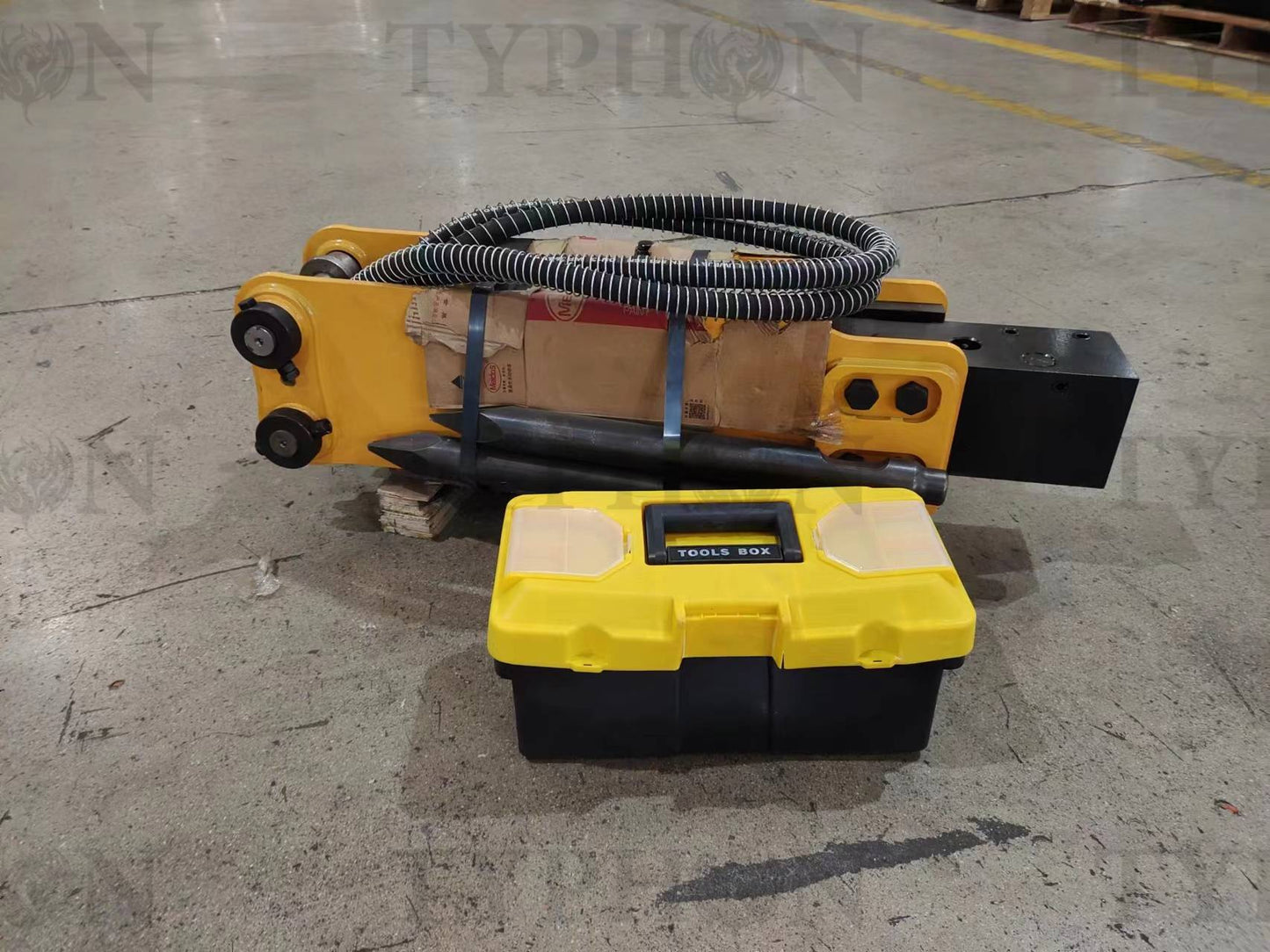2.5 ton Mini Excavator Attachment Hydraulic Hammer Top Type Rock Breaker Generic