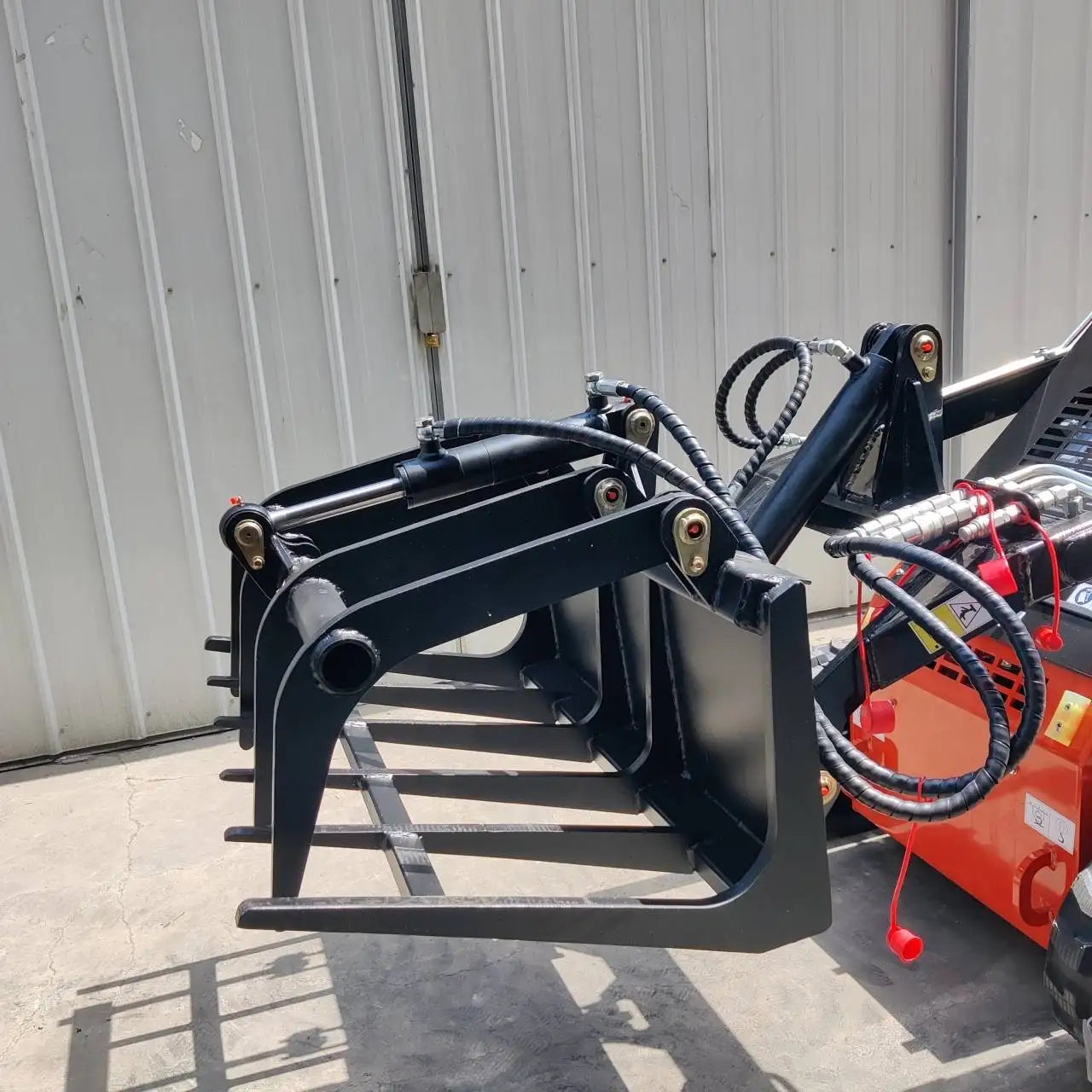Skid Steer Loader Grappler Grapple Grabber Attachment USA