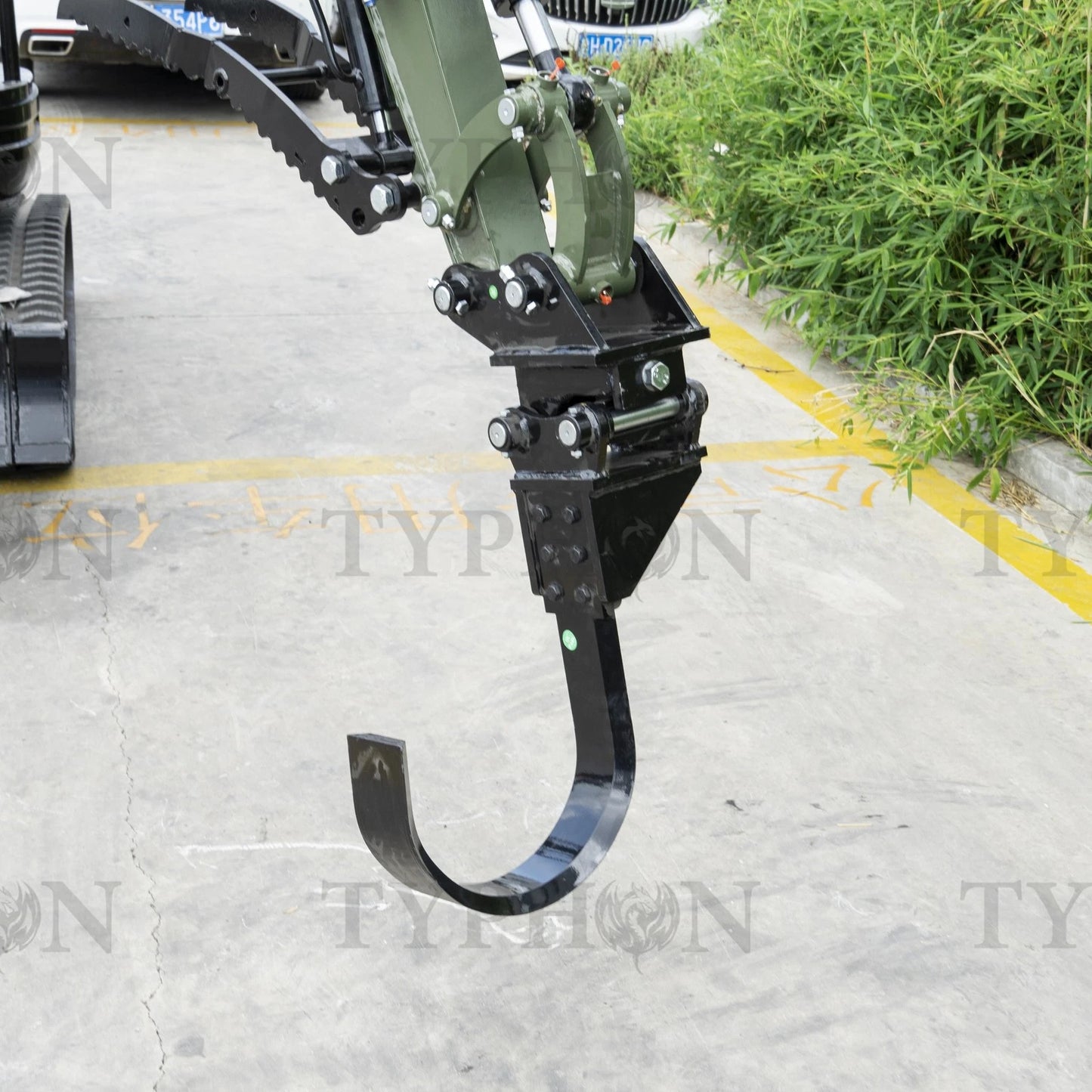 Tree Digging Blade Attachment Root Cutting Digging Blade For 2-3 ton Excavator