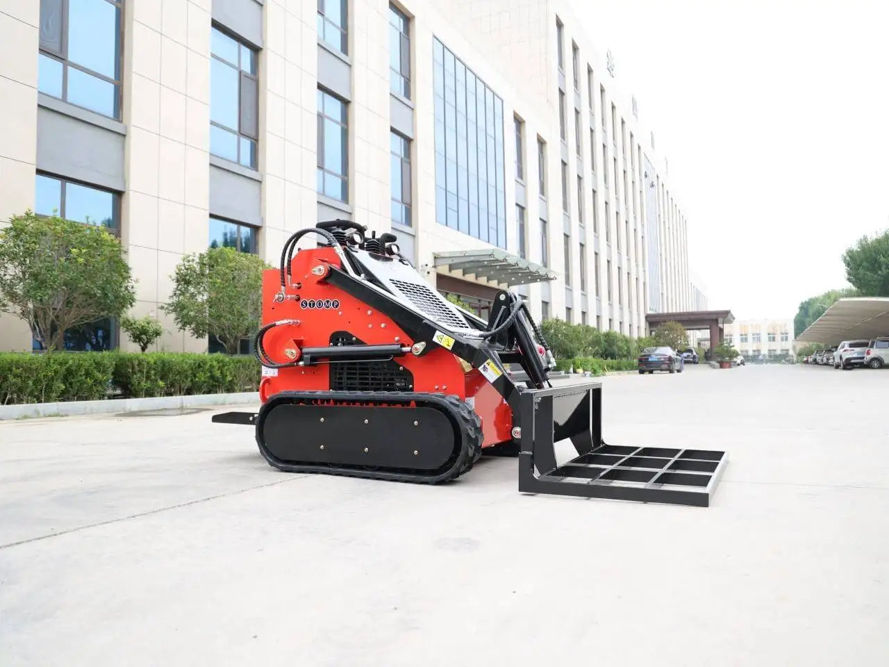 Skid Steer Loader Land Leveler Attachment