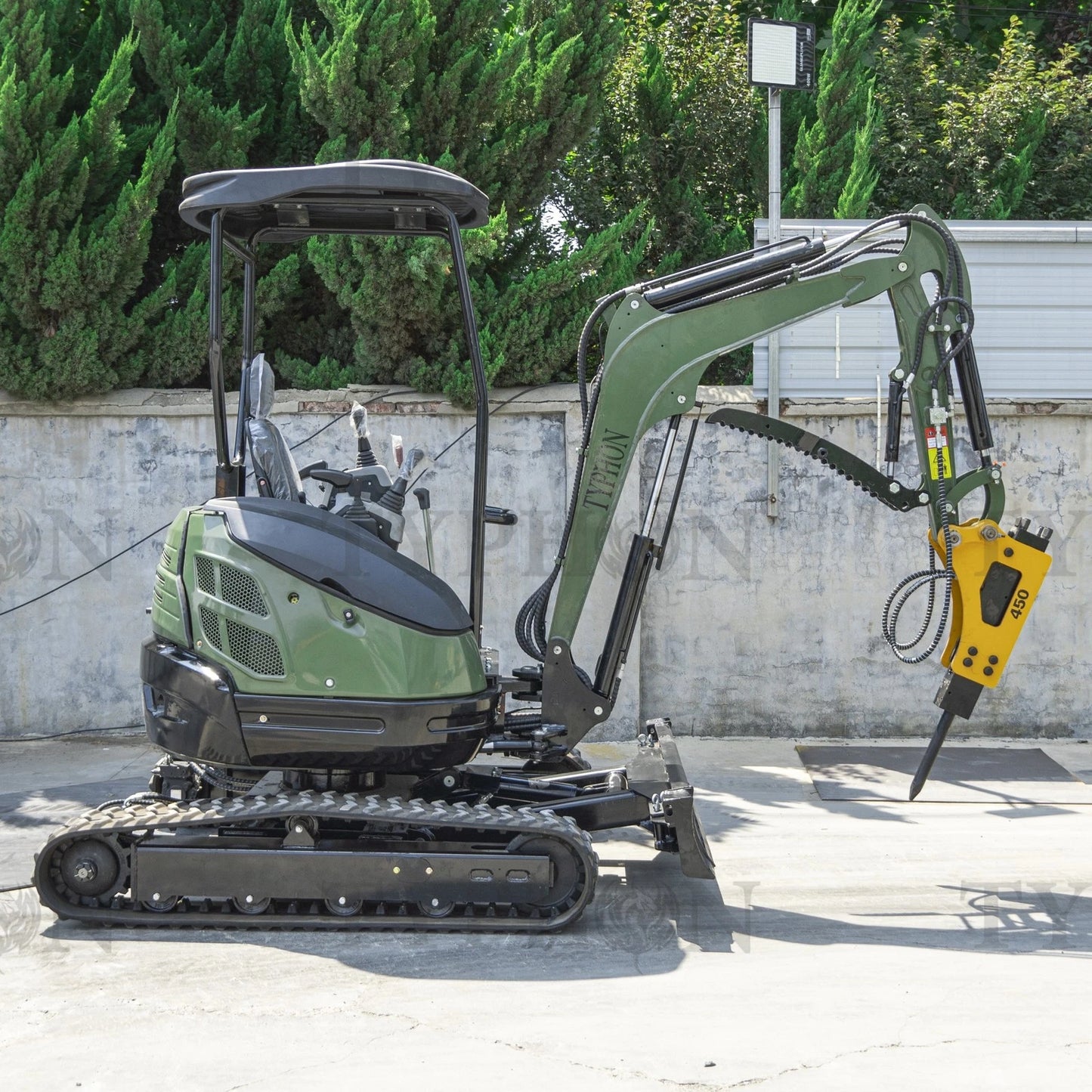 Hydraulic Hammer Attachment Hydraulic Breaker Hammer for 2.5-3.5 ton Excavator