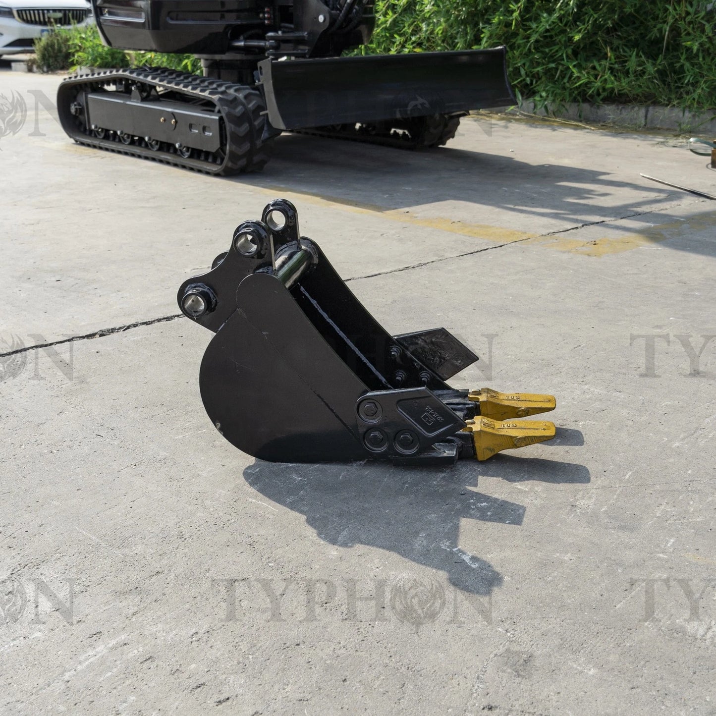 Narrow Bucket Attachment for 2-3 ton Mini Excavator Trenching Bucket 300mm