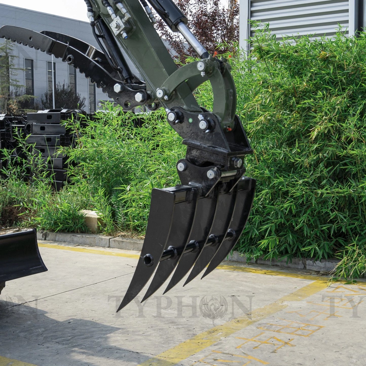 Mini Excavator Rake Compact Attachment General for 2-3 ton Small Digger