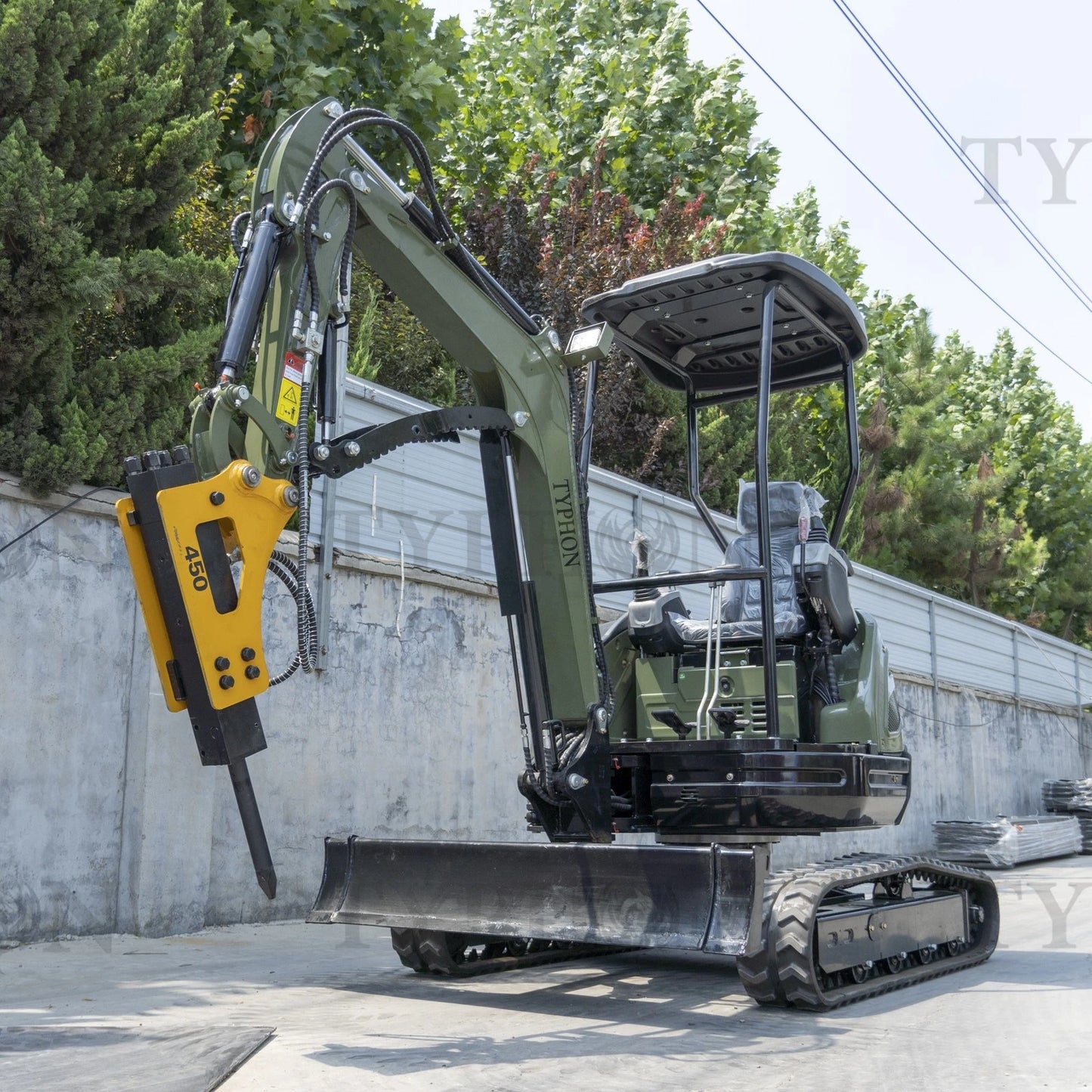 Hydraulic Hammer Attachment Hydraulic Breaker Hammer for 2.5-3.5 ton Excavator