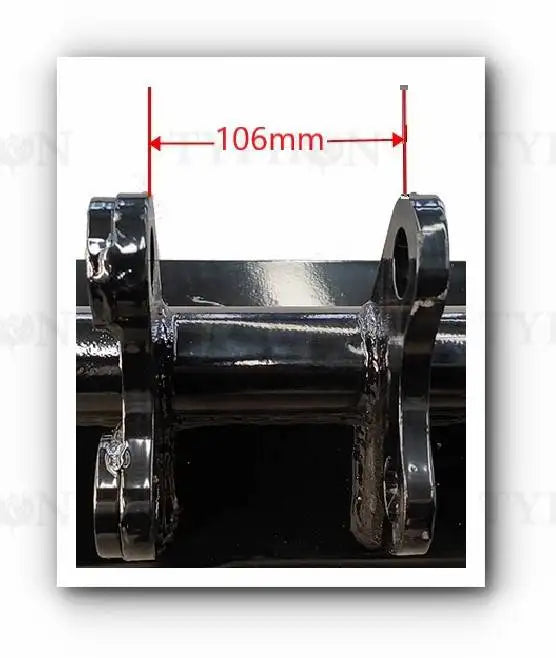 2-3.5 Tons Excavator Attachment 250mm Narrow Bucket Trenching Buckets 9.8 inch