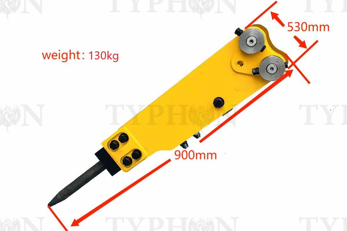 2.5 ton Mini Excavator Attachment Hydraulic Hammer Top Type Rock Breaker Generic