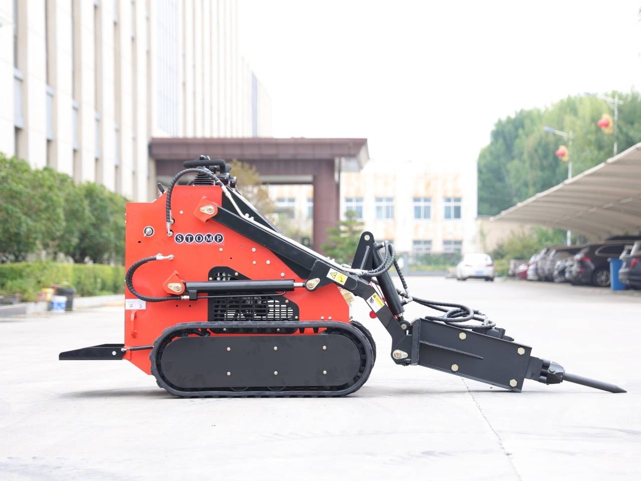 Skid Steer Loader Hydraulic Hammer Concrete Breaker Attachment USA